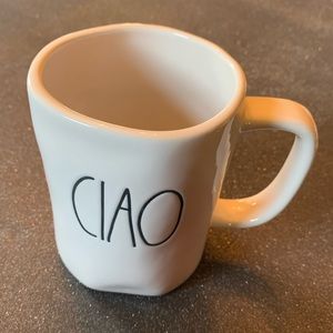 Rae Dunn Ciao White Mug